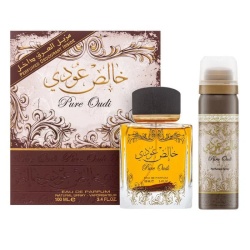 Set Lattafa: Pure Oudi, Eau De Parfum, Unisex, 100 ml