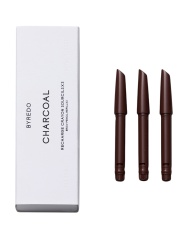 Set Trio, Byredo, All-In-One, Creion cremă pentru sprâncene, 04, Cărbune, Reumplere, 3 buc, 0.25 g