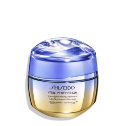 Shiseido, Vital Perfection, Întărire, Tratament de noapte, Smântână, Față, 50 ml