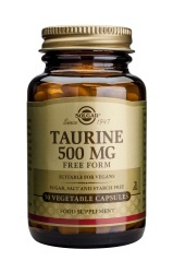 Taurine 500mg 50 veg caps
