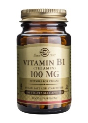 Vitamin B1 100mg 100 veg.caps.
