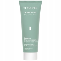 Yoskine, Japan Pure, Microdermabraziune cu safir, Exfoliere, Scrub de curățare, Față, 75 ml