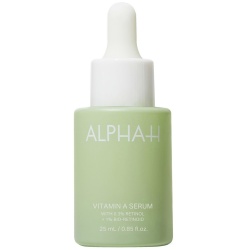 Alpha-H, Vitamin A, 0.3% Retinol, Smoothing & Nourishing, Noapte, Ser, Pentru față, 25 ml