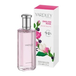 Apa de toaleta cu note de trandafir englezesc, English Rose, Yardley, 125 ml