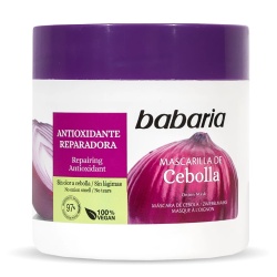 Babaria, Onion, Mască cremă pentru tratamentul părului, Strengthening & Repairing, Săptămânal sau la