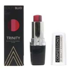 Beauty Blvd, Trinity Tri Colour, Hidratant, Ruj cremos, 01, Pohtă, 8 g