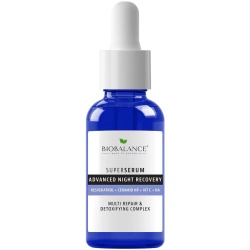 Bio Balance, Advanced Night Recovery, Repairing & Brightening, Zi & Noapte, Ser, Pentru față, 30 ml