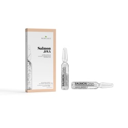 Bio Balance, Salmon .DNA, Firming & Anti-Wrinkle, Day & Night, Ampoules Treatment Serum, For Face & For Neck, For Women, 20 ml