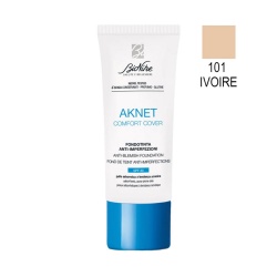 BioNike, Comfort Cover, Matte & Covering, Fond de ten lichid, 101, Ivoire, SPF 30, 30 ml