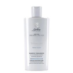 BioNike, Shine On Silver Touch, Șampon pentru păr, Toning & Neutralising, 200 ml
