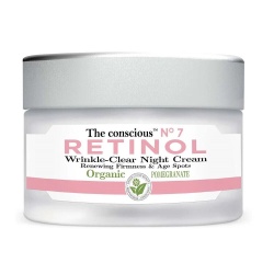 Biovene, The Conscious No.7, Retinol, Întărire, Noapte, Cremă, Pentru față, 50 ml