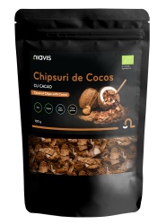 Chipsuri de Cocos cu Cacao Ecologice/Bio 100g