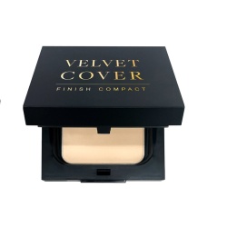 Dr. Hedison, Velvet Cover Finish Compact, Mat, Pudră compactă, 21, Bej deschis, 14 g