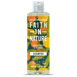 Faith In Nature, Grapefruit & Orange, Șampon pentru păr, Cleansing & Invigorating, 400 ml