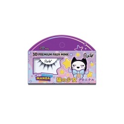 Gene false premium, efect 3D, model Mystic Kitty, Chibi Manga Faux Mink, Rude Cosmetics, 1 articol