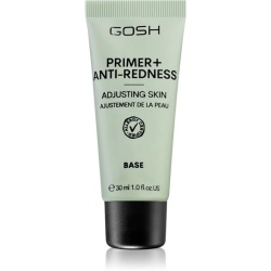 Gosh, Primer+, Fără parfum, Neutralizează roșeața, Amorsă lichidă, 008, Anti-roșeață, 30 ml