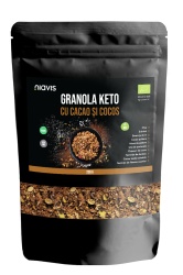 Granola Keto cu Cacao si Cocos Ecologica/BIO 200g