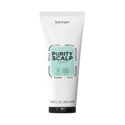 Kemon, Purity Scalp Clay, Mască de tratament pentru păr cu argilă, Purificare, 200 ml