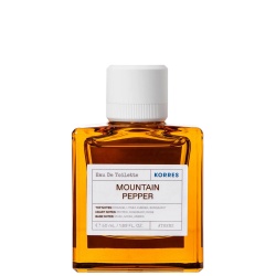 Korres, Mountain Pepper, Apă de toaletă, Unisex, 50 ml