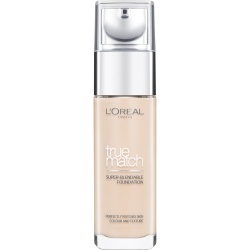 L'Oreal Paris, True Match, Natural Finish, Liquid Foundation, 2.R/2.C, Rose Vanilla, SPF 17, 30 ml