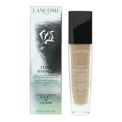 Lancome, Teint Miracle, Acoperire medie, Fond de ten lichid, 02, Lys Rose, SPF 15, 30 ml