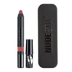 Nudestix, Intense Matte, Creion de buze și fard de obraz 2-în-1, Sărut, 2.5 g