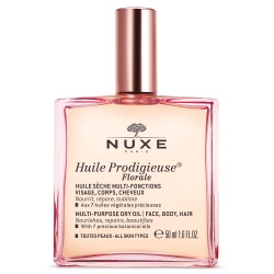 Nuxe, Huile Prodigieuse Multi-Purpose Floral, Ulei de corp, Pentru față, corp și păr, 50 ml