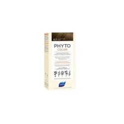 Phyto, Phytocolor, Vopsea permanentă de păr, 6.3 Dark Golden Blonde, 112 ml