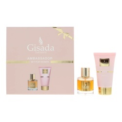 Set Gisada: Ambassadora, Eau De Parfum, For Women, 50 ml