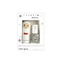 Set Inuwet: Bunny Sweety, Hydrating & Conditioning, Lip Balm, Pearly White, 3.5 g