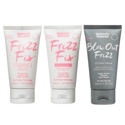 Set Umberto Giannini: Frizz Fix, Hair Shampoo, Anti-Frizz & Repairing, 50 ml