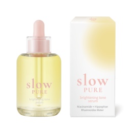 Slowpure, Brightening Tone, Brightening & Even Skin Tone, Zi & Noapte, Ser, Pentru față, 50 ml