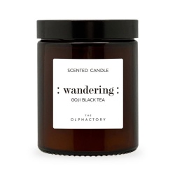 The Olphactory, Wandering Goji Black Tea, Goji, Scented Candle, 135 g