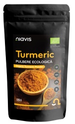 Turmeric Pulbere Ecologica/Bio 125g