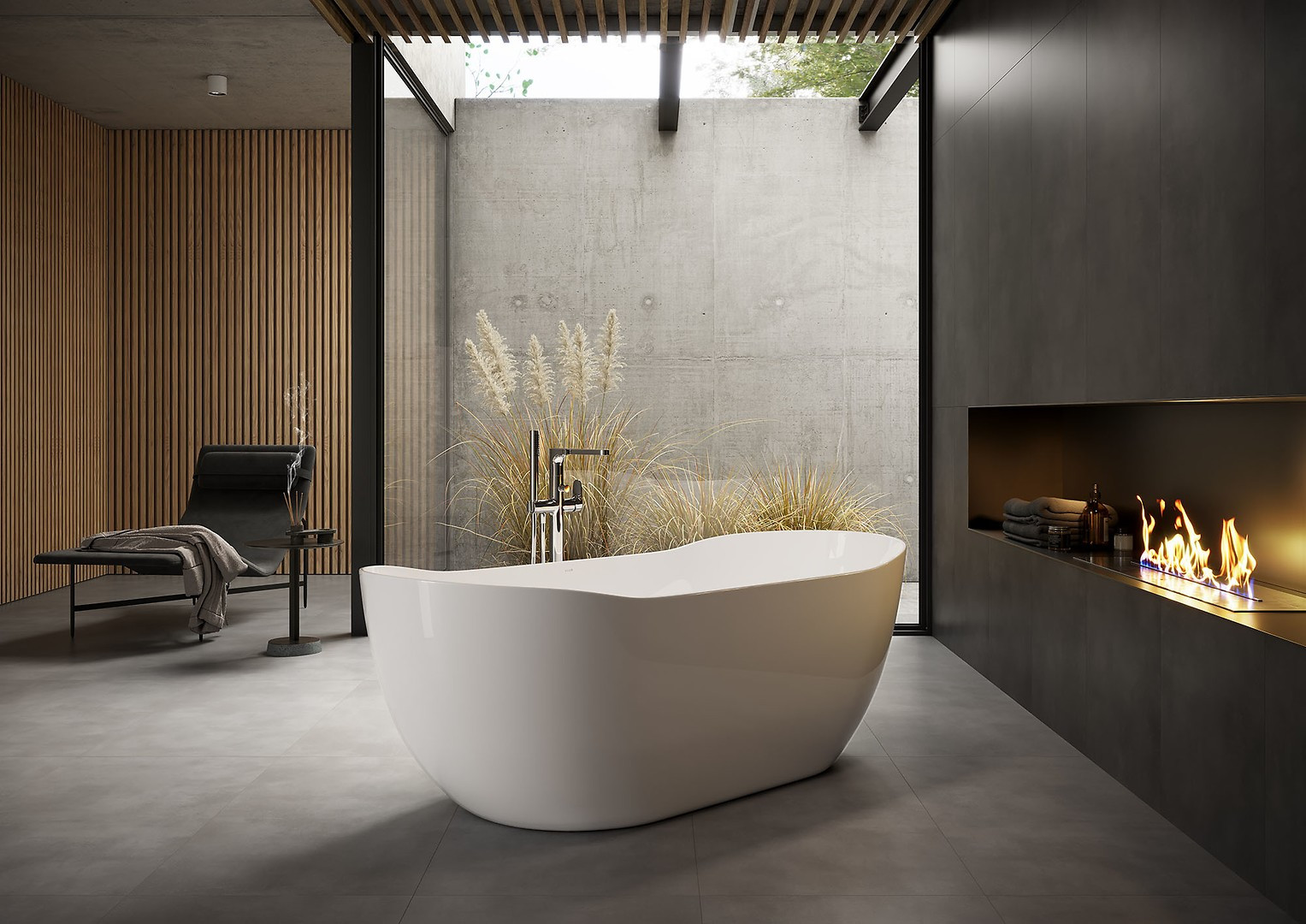 Cada baie freestanding
