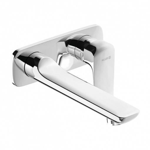Baterie incastrata pentru lavoar Kludi Ameo cu pipa de 235 mm, necesita corp incastrat