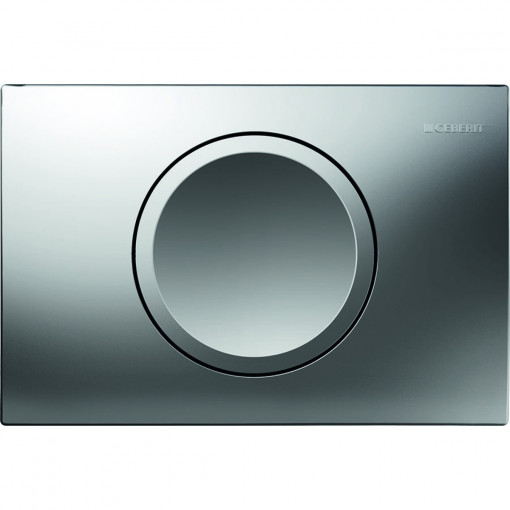 Clapeta actionare start-stop Geberit Delta15, crom mat