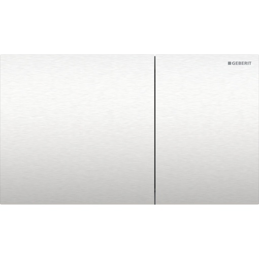 Clapeta cu dubla actionare Geberit Sigma70 easy-to-clean, otel lustruit