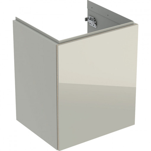Mobilier Geberit Acanto pentru lavoar cu o usa, 45 cm, gri