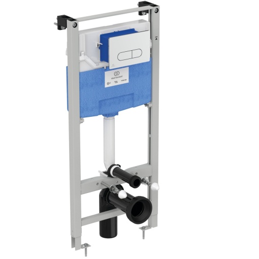 Set rezervor incastrat pentru vas wc suspendat Ideal Standard Prosys cu clapeta Oleas M1 crom lucios
