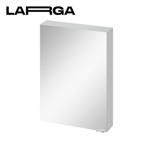 Dulap cu oglinda Cersanit Larga, 60x80 cm gri