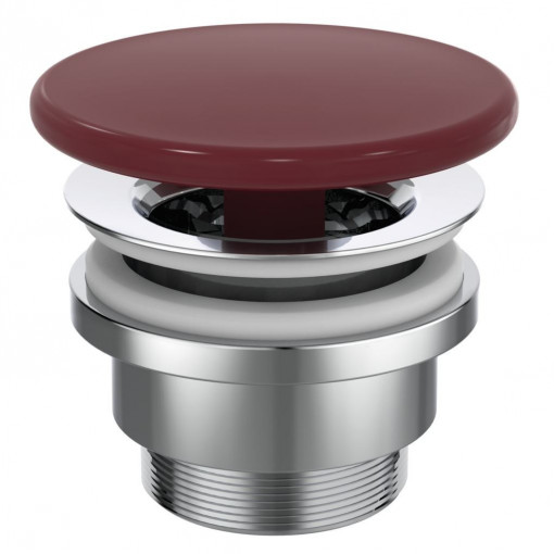 Ventil capac colorat pentru lavoar fara preaplin Ipalyss Ideal Standard, rodie