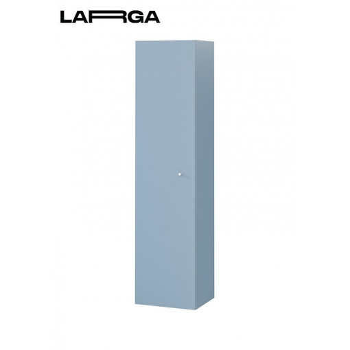 Dulap suspendat tip coloana Larga Cersanit 160 x39.4 cm albastru