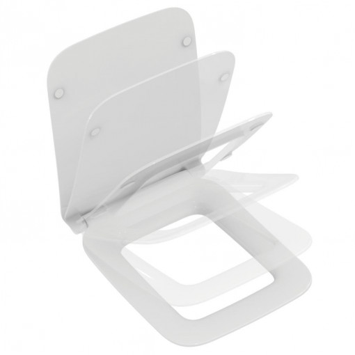 Capac wc slim Ideal Standard Strada II cu inchidere lenta