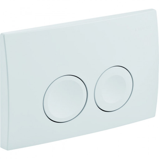 Clapeta Geberit Delta25 cu dubla actionare, alb