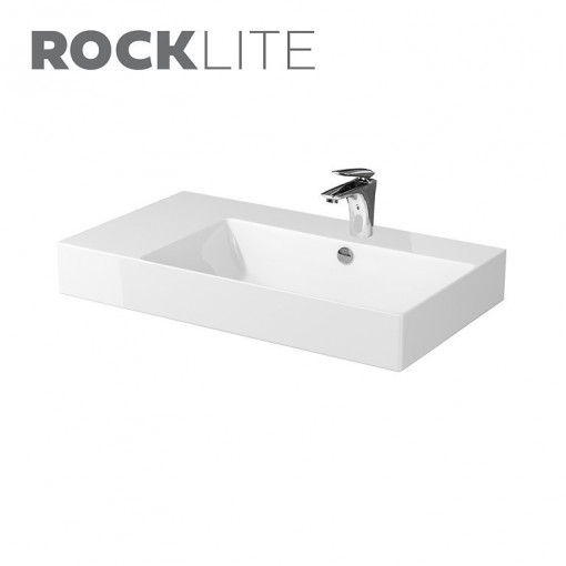 Lavoar pentru mobilier sau blat Inverto Cersanit , 80 cm- de stanga