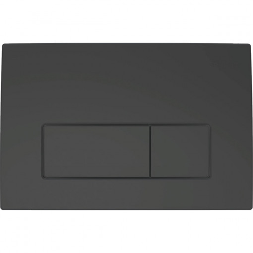 Clapeta Geberit Delta50 cu dubla actionare, negru mat