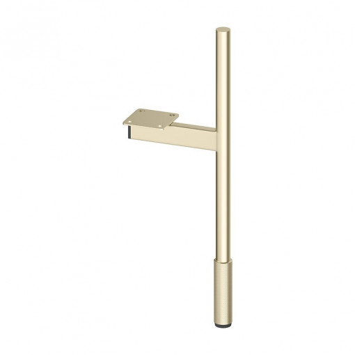Picioare pentru mobilier Cersanit Larga aurii, 2 buc , 31 cm