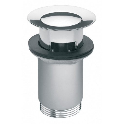 Ventil Ferro Lavoar Click-Clack cu Preaplin, Crom S283