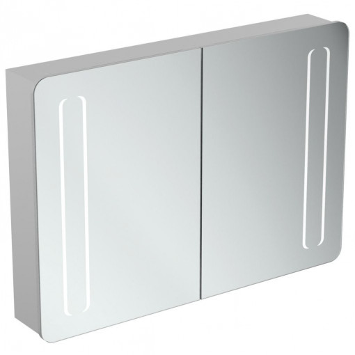 Oglinda cu dulap inalt Mirror&Light Ideal Standard, 100x70 cm